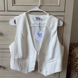 Princess Polly White Vest Top